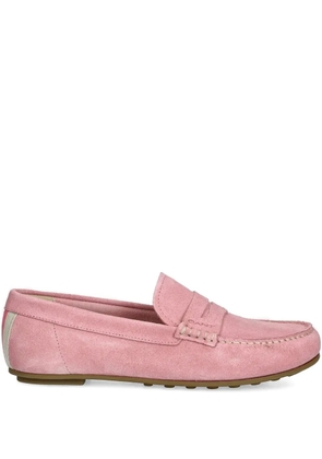 Gant penny suede loafers - Pink