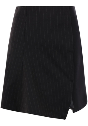 sacai side-slit skirt - Black