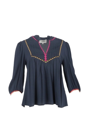 Ba&Sh Tracy embroidered top - Blue