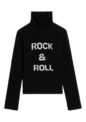 Zadig&Voltaire Rock & Roll high-neck sweater - Black
