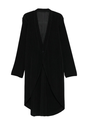 Homme Plissé Issey Miyake Tailored Pleats 2 buttoned coat - Black