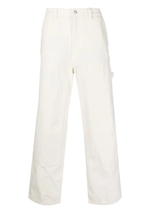 Stüssy Work cotton trousers - Neutrals