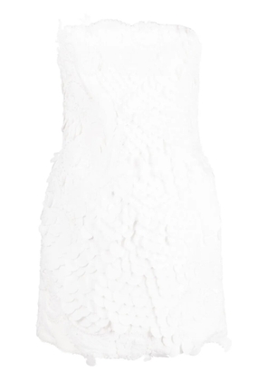 ZIMMERMANN Tama filigree-embellished minidress - White