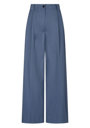 TOMBOY pleat-detail trousers - Blue