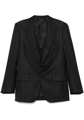 TOM FORD striped blazer - Black