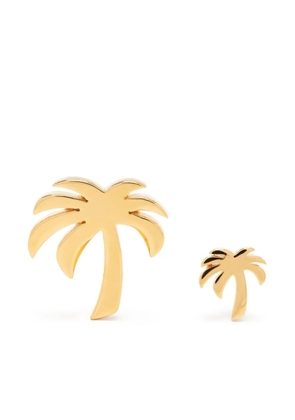 Palm Angels Palm stud earrings - Gold