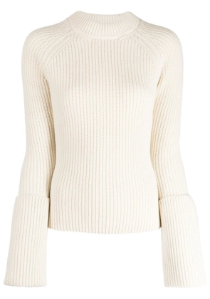 SA SU PHI crew-neck cashmere jumper - Neutrals