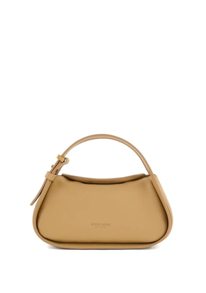 Giorgio Armani leather tote bag - Yellow