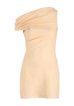 Faithfull the Brand Suis draped mini dress - Neutrals