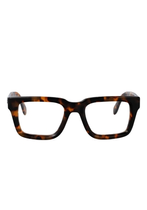 Palm Angels Eyewear tortoiseshell-effect glasses - Brown