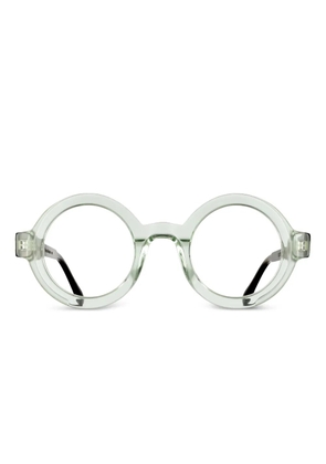 Massada oval-frame glasses - Green