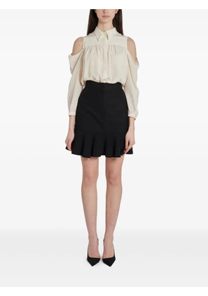 Victoria Beckham 2010 peplum mini skirt - Black