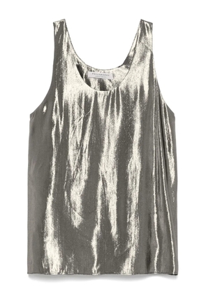 Philosophy Di Lorenzo Serafini lamé tank top - Gold