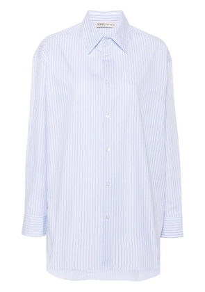 MODES GARMENTS striped cotton shirt - Blue