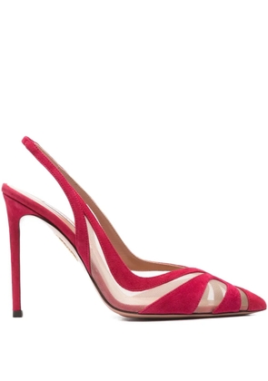 Aquazzura 110mm Lune Sling pumps - Pink
