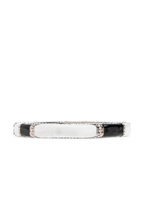 Jacquemus striped bracelet - White