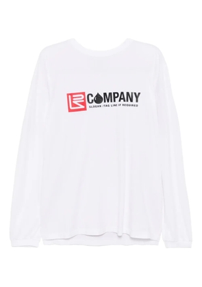 VETEMENTS printed cotton T-shirt - White