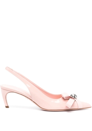 Ferragamo Brilda 55mm patent leather pumps - Pink
