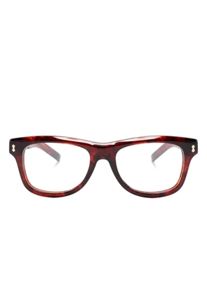 Gucci Eyewear oval-frame glasses - Brown