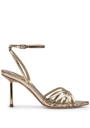 Le Silla 80mm Bella sandals - Gold