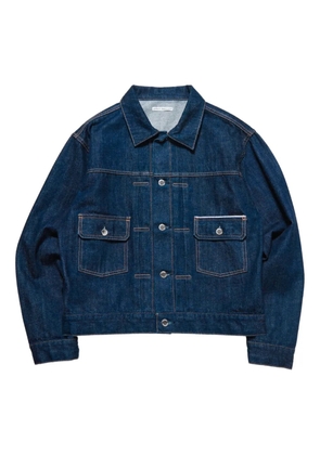 Sophnet. button-up denim jacket - Blue