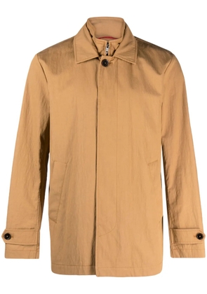 Fay Morning single-breasted coat - Neutrals