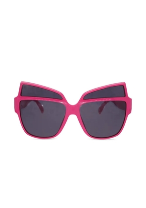 Moschino Pre-Owned butterfly-frame sunglasses - Pink