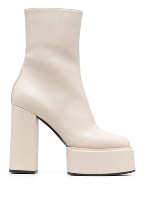 3juin platform ankle boots - Neutrals