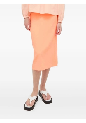 Drykorn split midi skirt - Orange