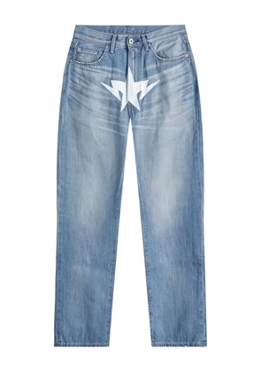 A BATHING APE® star-print denim jeans - Blue