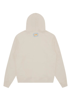 ICECREAM Block Logo zip-up hoodie - Neutrals