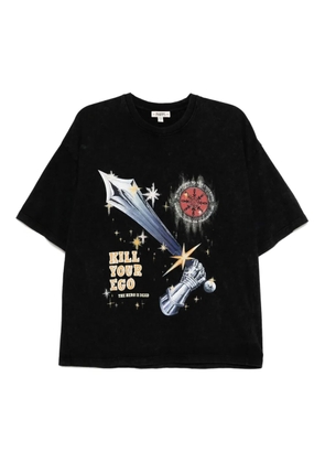 Stain Shade graphic-print T-shirt - Black