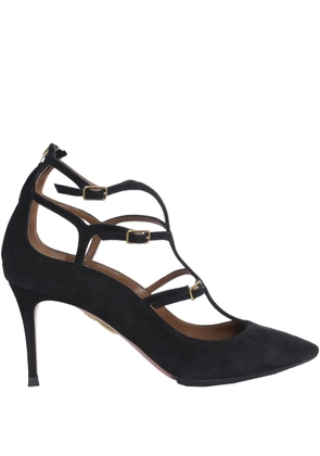 Aquazzura 70mm suede pumps - Black