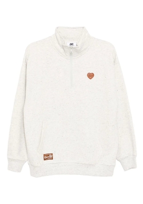 CHOCOOLATE logo-embroidered sweatshirt - Grey