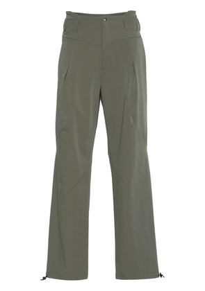 _J.L-A.L_ Dart straight-leg trousers - Green
