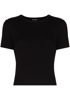 Ksubi short-sleeved cropped T-shirt - Black