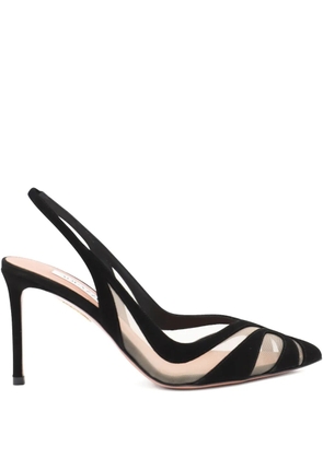 Aquazzura 85mm Lune pumps - Black