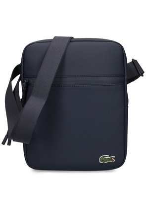 Lacoste zipped medium shoulder bag - Blue