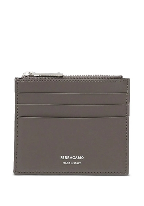 Ferragamo logo-detail wallet - Grey