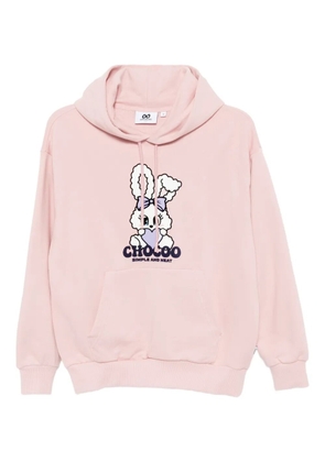 CHOCOOLATE logo-printed hoodie - Pink