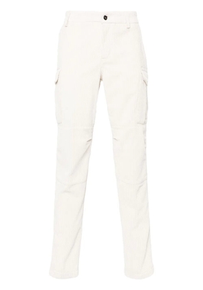 Eleventy cotton trousers - White