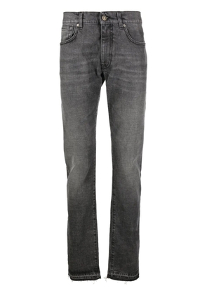 424 logo-patch slim-fit jeans - Black