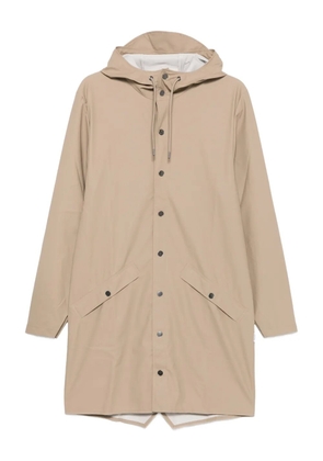 Rains hooded parka - Neutrals
