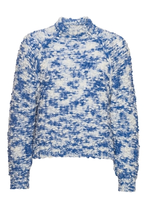 Henrik Vibskov textured mock-neck sweater - Blue