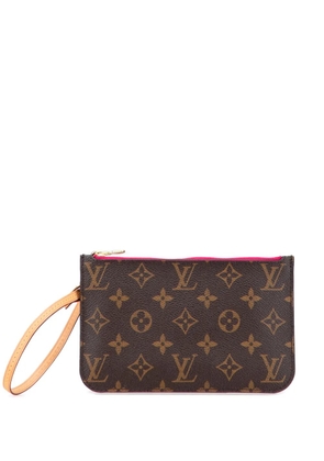 Louis Vuitton Pre-Owned 2018 Monogram Neverfull pouch - Brown