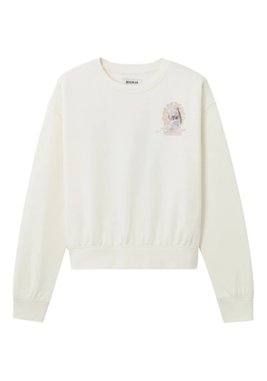 Musium Div. pearl-embellishment sweatshirt - White