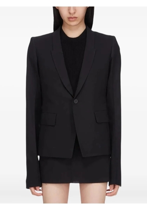 Rick Owens single-button blazer - Black
