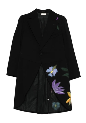 A.N.G.E.L.O. Vintage Upcycling floral coat - Black