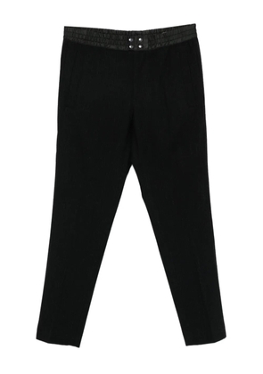 Prada Pre-Owned 2000s striped trousers - Black