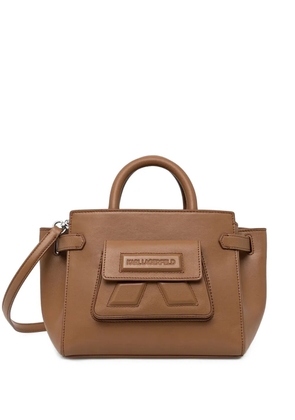 Karl Lagerfeld K/Ikonic tote bag - Brown